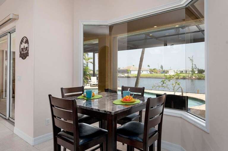 Dining Area with Waterview`s